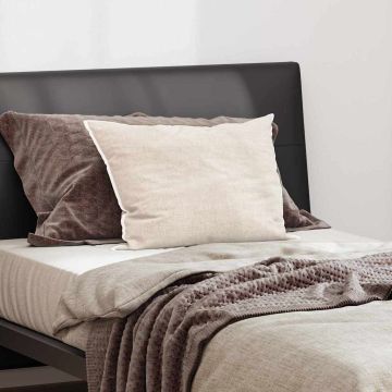 Cuscino 40 x 60 cm Poliestere Bianco