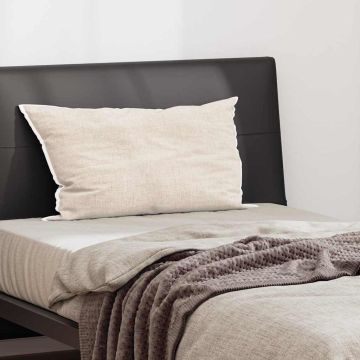 Cuscino 80 x 40 x 20 cm Poliestere Bianco