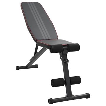 Panca per pesi Nero 131 x 41 x 110 cm