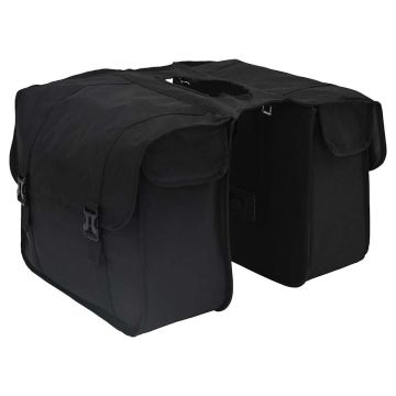 Borsa per biciclette Nero 40 x 18,5 x 35 cm Poliestere