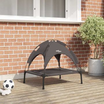 Letto per Cani 63 x 49,5 x 60 cm Acciaio Marrone
