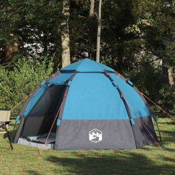 4 persona Blu Poliestere 185T