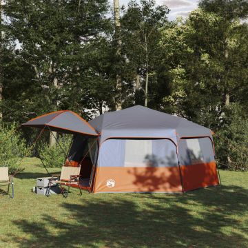 Tenda istantanea con telo antipioggia per 12 persone e rilascio rapido