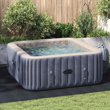 Telo per Fondo Piscina 300 x 220 x 0,1 cm Rettangolare Nero
