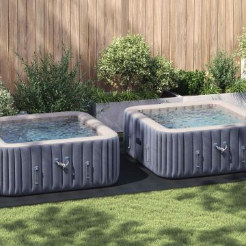 Telo per Fondo Piscina 500 x 250 x 0,1 cm Rettangolare Nero