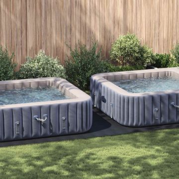 Telo per Fondo Piscina 640 x 321 x 0,1 cm Rettangolare Nero