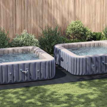 Telo per Fondo Piscina 750 x 372 x 0,1 cm Rettangolare Nero