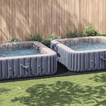 Telo per Fondo Piscina 820 x 420 x 0,1 cm Rettangolare Nero