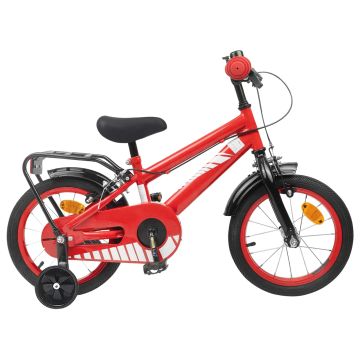 Bicicletta per Bambini 16 Pollici per bambini di 4-6 anni Rosso