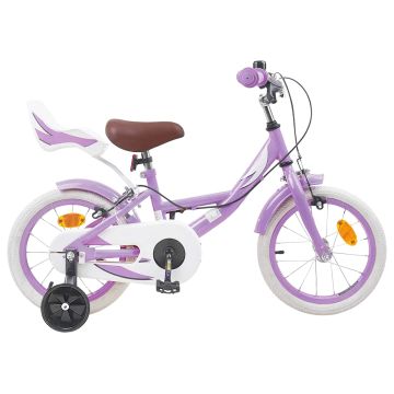 Bicicletta per Bambini 12 Pollici per bambini di 2-4 anni Viola