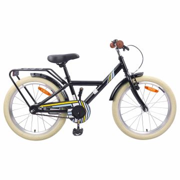 Bicicletta per Bambini 24 Pollici per 8-12 anni Nero
