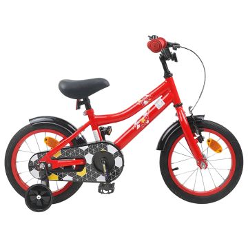 Bicicletta per Bambini 16 Pollici per bambini di 4-6 anni Rosso
