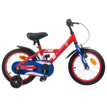 Bicicletta per Bambini 16 Pollici per bambini di 4-6 anni Rosso