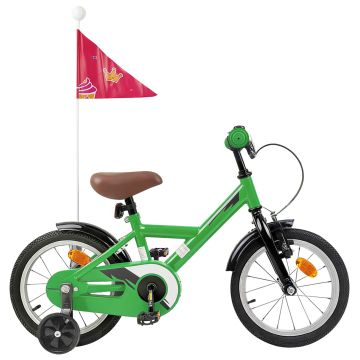 Bicicletta per Bambini 12 Pollici per bambini di 2-4 anni Verde