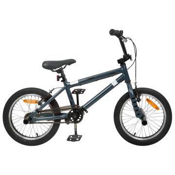 BMX 16 Pollici per 5-8 anni Grigio Scuro