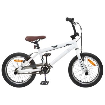 BMX 16 Pollici per 5-8 anni Bianco