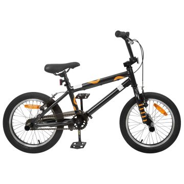 BMX 16 Pollici per 5-8 anni Nero