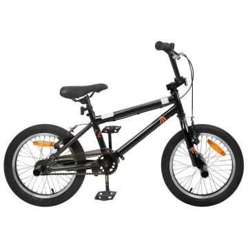 BMX 16 Pollici per 5-8 anni Nero