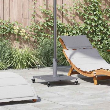 Base per ombrellone 26.75 kg Aspetto Legno Grigio Scuro
