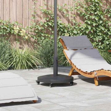 Base per ombrellone 24.45 kg Grigio Scuro Rotondo Regolabile