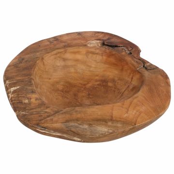 Portafrutta JEPARA Ø 40 cm Legno di teak massello Rotondo