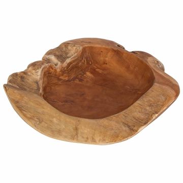 Portafrutta JEPARA Ø 50 cm Legno di teak massello Rotondo