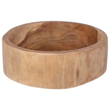 Portafrutta JEPARA Marrone Teak Ø 30 cm