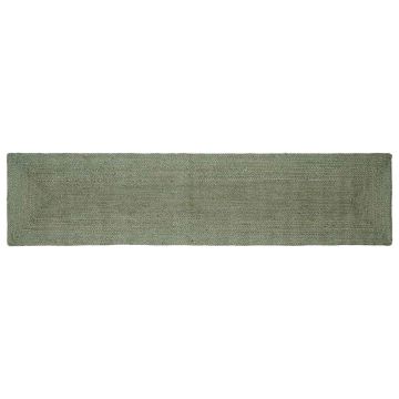 Tappeto da Area Verde Oliva 60 x 250 cm Juta