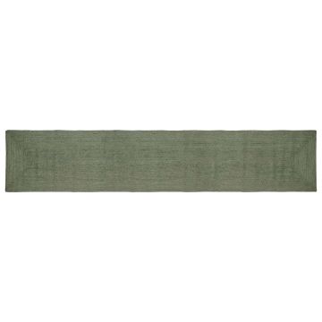 Tappeto da Area Verde Oliva 60 x 400 cm Juta