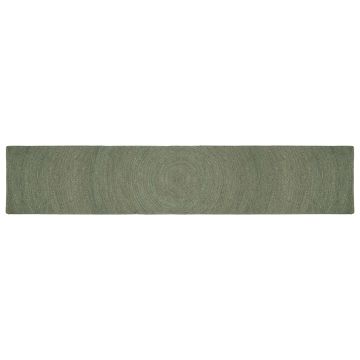 Tappeti per area Verde Oliva 80 x 400 cm Juta