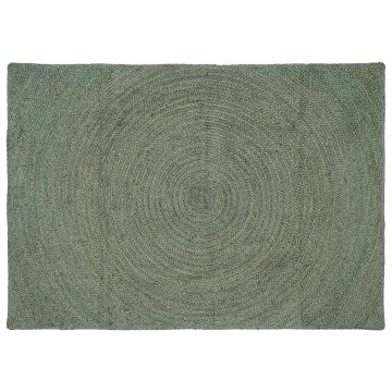 Tappeti per area Verde Oliva 120 x 170 cm Juta