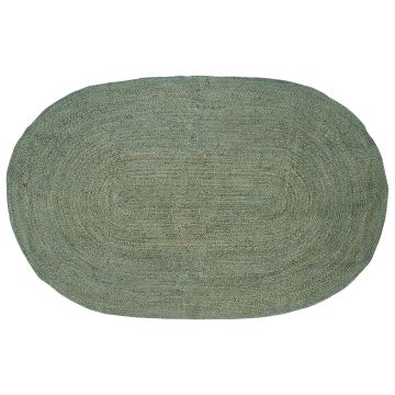 Tappeti per area Verde Oliva 152 x 245 cm Juta