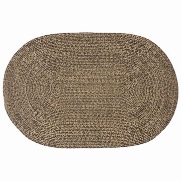 Tappeti per area Nero 122 x 183 cm Juta