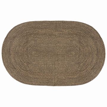 Tappeti per area Nero 205 x 305 cm Juta