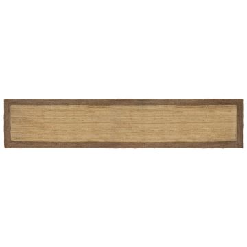 Tappeto da Area Grigio 60 x 400 cm Juta