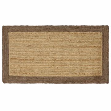 Tappeto da Area Grigio 80 x 150 cm Juta
