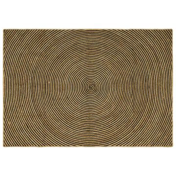 Tappeto da Area Nero 240 x 340 cm Juta
