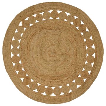 Tappeti per area Naturale Ø 210 cm Juta