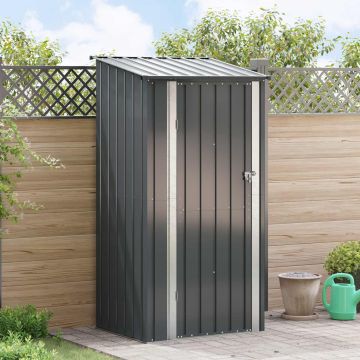Casette da giardino Antracite 103 x 86 x 200 cm Metallo