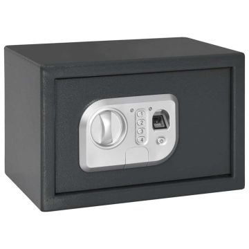 Cassetta di sicurezza digitale Grigio scuro 31 x 20 x 20 cm