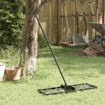 Rastrello livellatore da giardino Acciaio verniciato a polvere