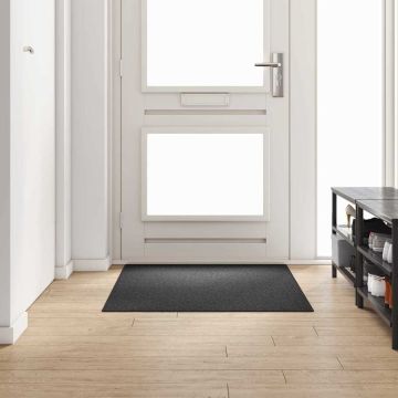 Runner in Moquette Grigio scuro 100 x 150 cm 100% Polipropilene