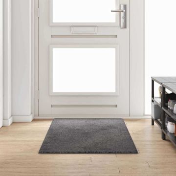 Runner in Moquette Grigio 80 x 200 cm 100% Polipropilene Tuft