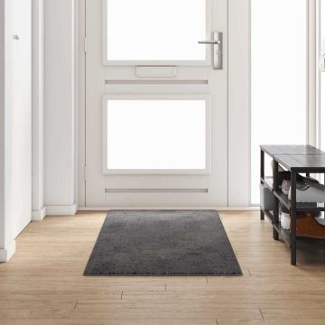 Runner in Moquette Grigio 80 x 250 cm 100% Polipropilene Tuft