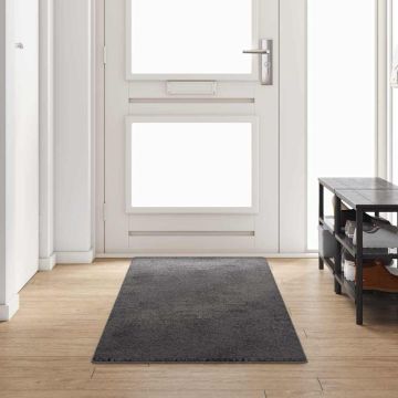 Runner in Moquette Grigio 80 x 300 cm 100% Polipropilene Tuft