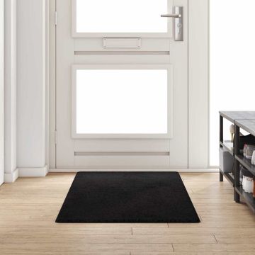 Runner in Moquette Nero 80 x 200 cm 100% Polipropilene Tuft