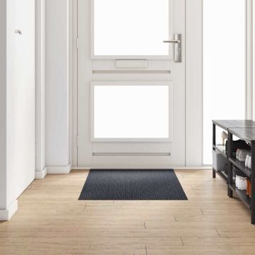Runner in Moquette Antracite 80 x 150 cm Tessuto
