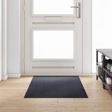 Runner in Moquette Antracite 80 x 200 cm Tessuto