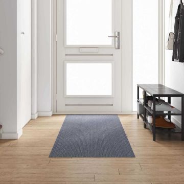 Runner in Moquette Grigio chiaro 80 x 300 cm Tessuto