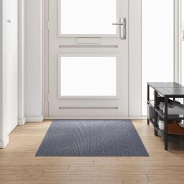 Runner in Moquette Grigio chiaro 100 x 250 cm Tessuto